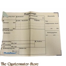 WW2 LW Flug ansage 1941 (LW permit for using Airplane)