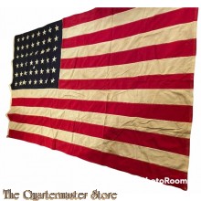 Large sized 48 stars and stripes flag WW2