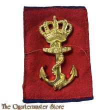 Baret anker Mariniers met achtergrond
