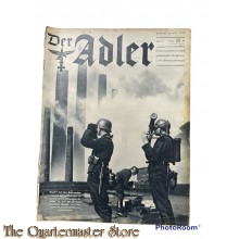 Zeitschrift Der Adler Heft 7, 16 Mai 1939  (Magazine Der Adler no 7,  16 mei 1939)