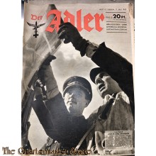 Zeitschrift Der Adler heft 10 ,11 mai 1943 (Magazine Der Adler No 10 , 11 may 1943)