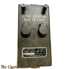US Army RM-52 Signal Corps Remote Control Unit 1945