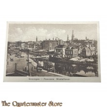 Ansichtkaart 1936 Groningen, Panorama Westerdiep