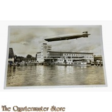 Postkarte 1930 Graf Zeppelin Luftschiffsbau 