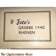 Mapje 9 foto's Grebbe 1940 Rhenen