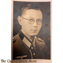 Studio portret WH soldier with glasses