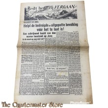 Krant Redt hen, zij vergaan ! (Ned Indie) 7 Dec 1945
