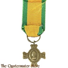 Oorlogsherinnerings Kruis WO2 (miniatuur) (War medal WW2 miniature)