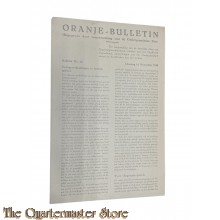 Krant - Oranje Bulletin No 26  dinsdag 14 nov 1944