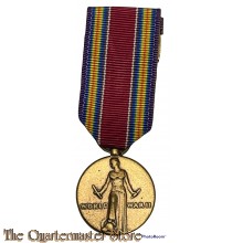 Medaille US Army WW 2 Victory miniatuur  (WW 2 Victory Medal) miniature