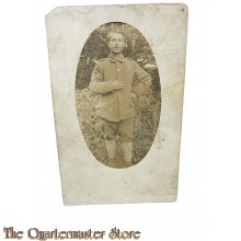 (Studio Photo) Postkarte 1917 Deutscher Soldat in Frankreich