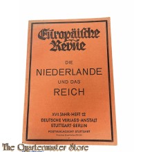 Brochure ; Die Niederlande und das Reich. (= Europäische Revue, XVII. Jahr, Heft 12)