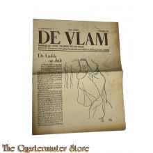 Krant de Vlam Weekblad voor vrijheid en cultuur 1e jrg no 11, 4 augustus 1945