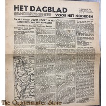 Krant - Het Dagblad voor het Noorden vrijdag 23 maart 1945 1e jaargang no 196