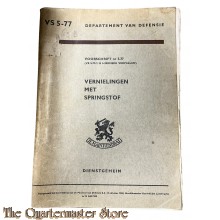 Voorschrift VS 5-77 Vernielingen met springstof 1963