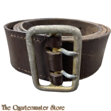 Koppel und Zweidornschnalle (Political Brown Belt & Open Claw belt buckle)