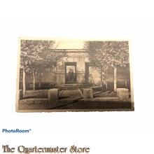 Postkarte 1918, Langemarck Kriegsgraber denkmal
