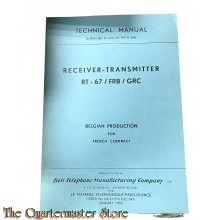 Manual TM 11-289 Reciever-Transmitter RT-67/FRB/GRC