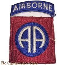 Mouw embleem 82e Abn Division WW2 (Sleeve badge 82nd Abn Division)