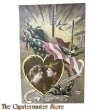 Postcard 1914-18 Souvenir Remebrance France/US
