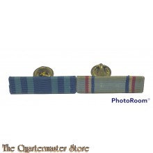 2 piece ribbon bar US Army  