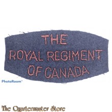 Shoulder flash The Royal Regiment of Canada, 2nd canadian Infantry Division