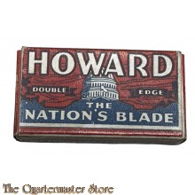 WW2 Blades shaving Howard (Scheermesjes Howard)