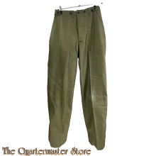US Army Trousers, field, cotton OD M1944 dated