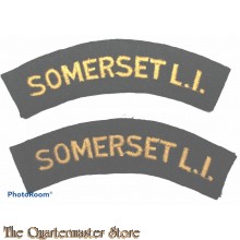 Shoulder flashes Somerset Light Infantry (Prince Albert's)