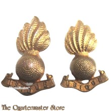 Collar badges (set) Engineers gilt UBIQUE 