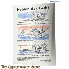 Flyer / Strooibiljet 13-2A-41 ,Helden der Lucht-Houdt vol en verdedigt U.