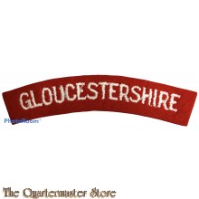Shoulder flash Gloucestershire Regiment