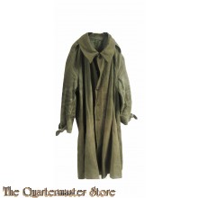 1940 Regulation French Army Cotton Canvas Overcoat