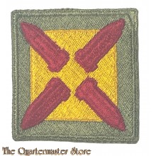 Mouwembleem 4th Coastal Artillery (green back Sleeve patch 4th Coastal Artillery)