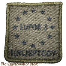 Stoffen Badge EUFOR 3 1(NL)SPTCOY (Velcro)