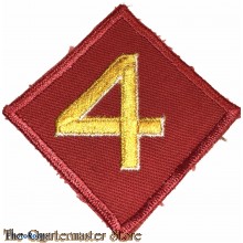 Mouw embleem 4e Marine Division (Sleeve patch 4th Marine Division)
