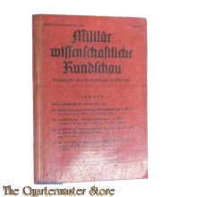 Militair Wissenschaftliche Rundschau heft 1 1943