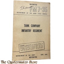 Manual FM 7-35 Tank company infantry regiment 