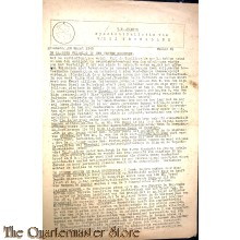 Krant V.N. Nieuws , no 89 woensdag 28 maart 1945, speciaal bulletin van VRIJ NEDERLAND 