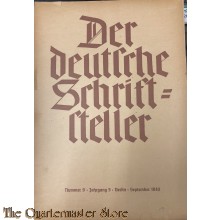 Der deutsche Schriftsteller No 9 sept 1940