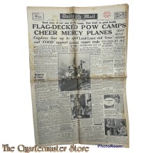 Newspaper Daily Mail no 15.385 Tuesday August 28 1945