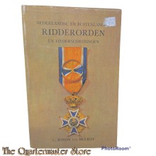 Book - Nederlandse en buitenlandse ridderorden en onderscheidingen 