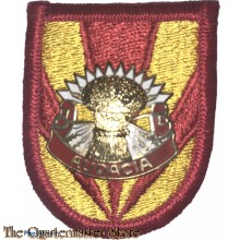 Beret flash 4th (Airborne) Air Defence Artillery 3rd Bat "Vulcan"