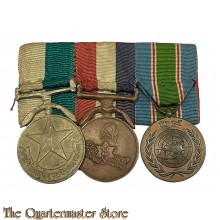 3 piece medal set Nepal 