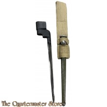 Bajonet Enfield No 4 MK I met MK I schede (Bayonet Enfield No 4 MK I with MK I scabbard)