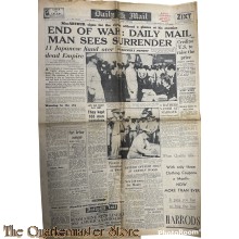 Newspaper , Daily Mail, no 15690 Monday september 3, 1945