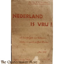 Book - music/song/text 1945 Nederland is Vrij !