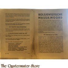 Bolsjewistische massamoord (Brochure, 4 blz., Oktober 1941)