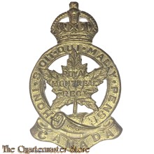 Cap badge Royal Montreal Regiment, (Roden)  2nd Canadian Division 