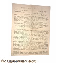 Krant Klein maar Dapper no 56 4e jrg zaterdag 28 april 1945